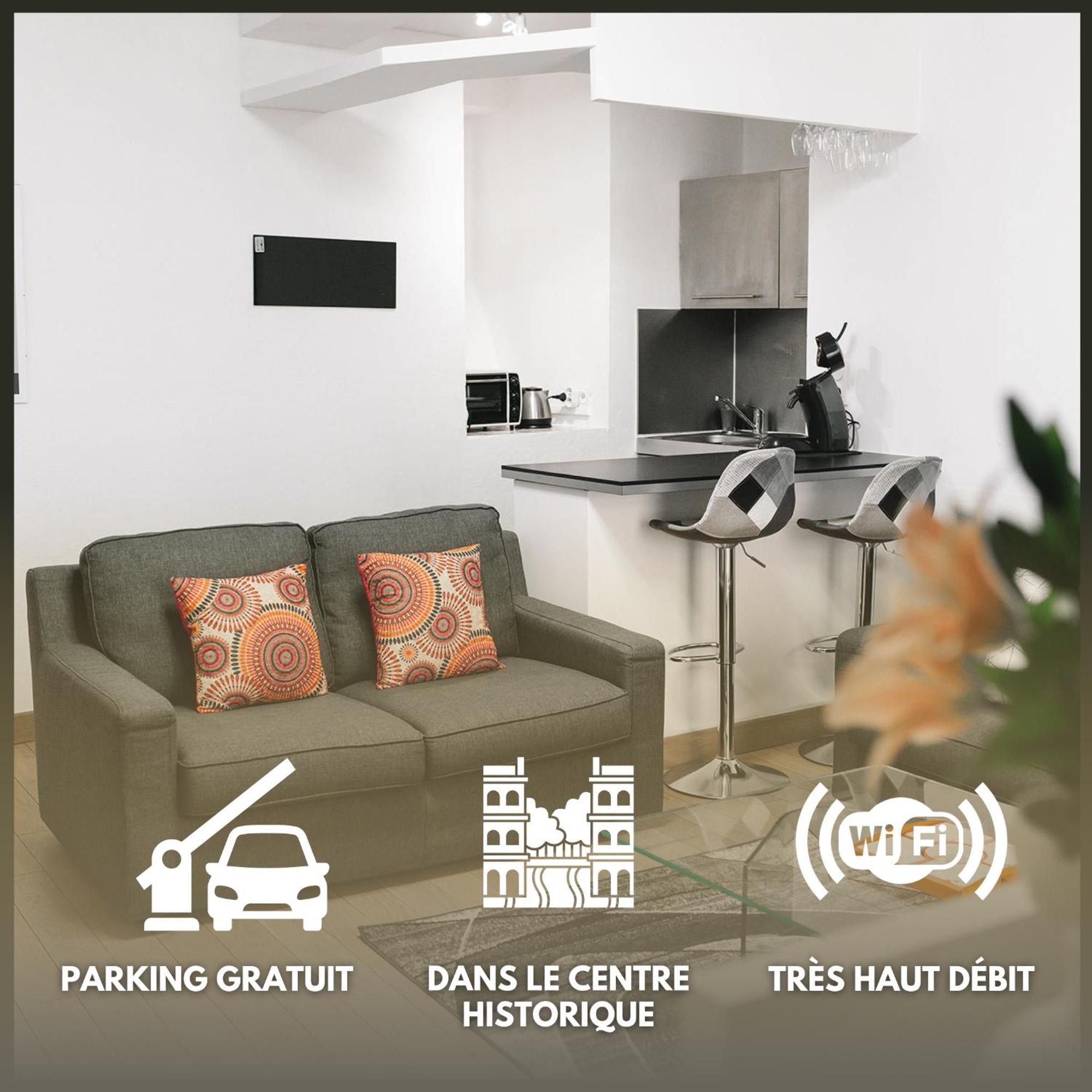דירות אביניון Le Cosy Du Gal, A 2 Pas Du Palais Des Papes Parking Gratuit Securise מראה חיצוני תמונה